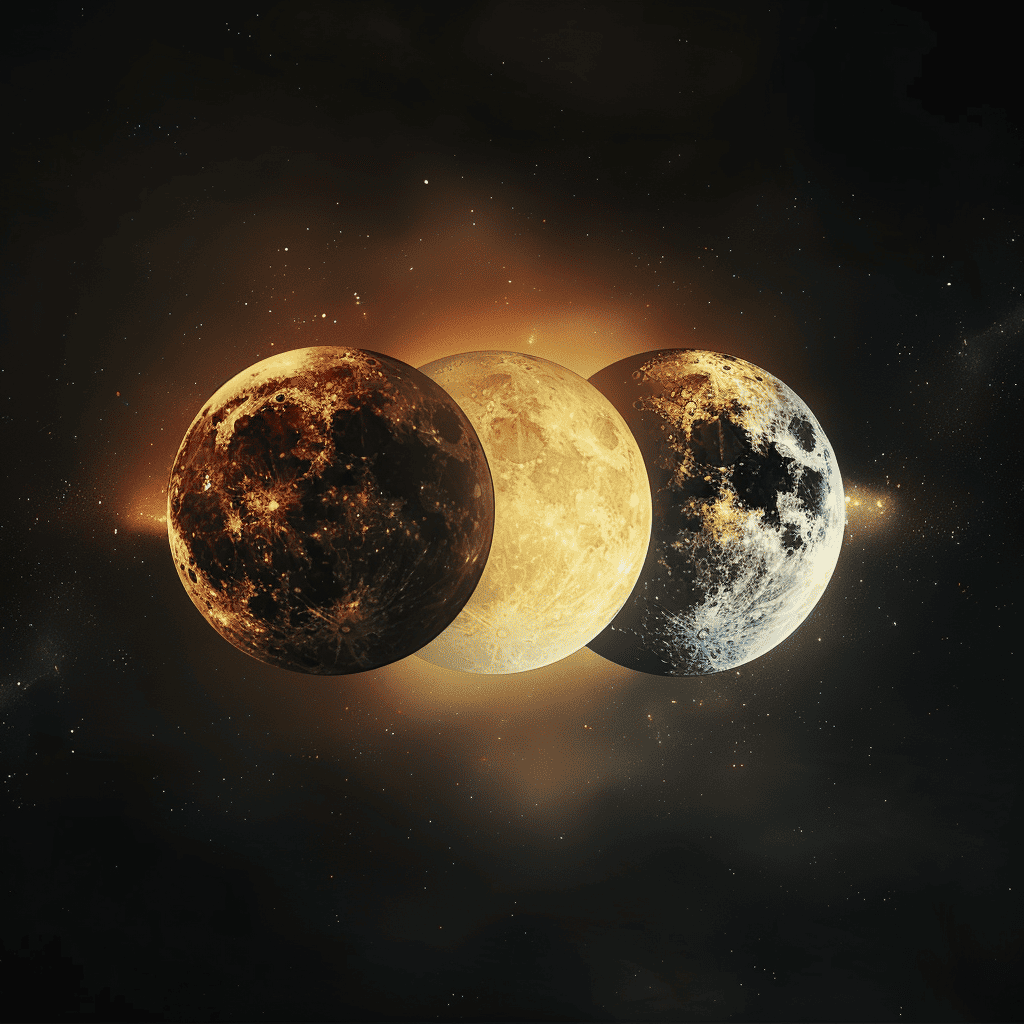 Lunar Eclipse March 25 2024 - Mystical